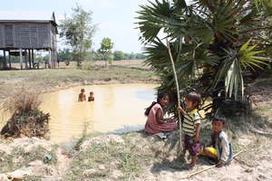 Cambodian rural life for village children
