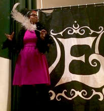 A performance of "The Emperor's New Clothes."