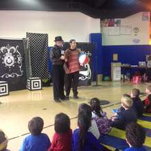 A performance of "The Emperor's New Clothes."