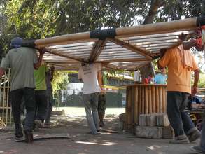 transporting the modules