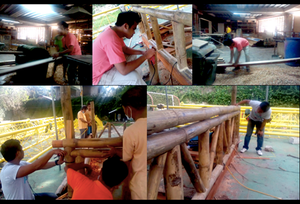 Fabrication of platform modules at FU North Campus