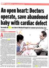 We were covered by a popular newspaper