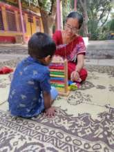 Suraj during his therapy with Superintendant