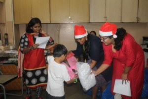 A secret Santa sent gifts for the kids