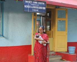 Ms. Jayshree Gadapa with baby Mary
