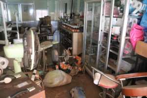 Flood damage in our medical clinic