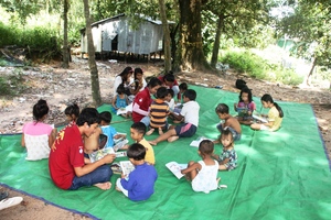 Mobile Library in nearby villages