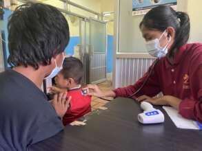 Providing free medical care