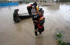 Flooding in Gaza