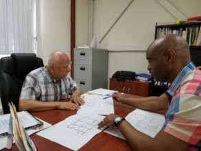 Designing final details for the Clinic Building