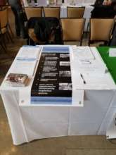 Our Booth at the Conference