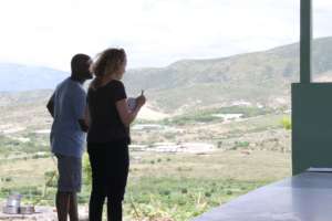 Lee and Gerard Planning the Sho-Ping Clinic