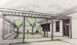 Rendering of the Clinic