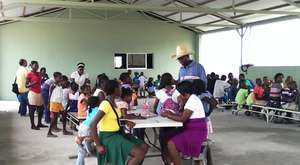 Children in the cafeteria