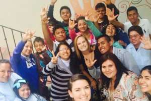 Students and Volunteers Applaud Your Help