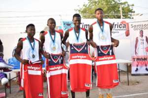 Boys Winners 3 on 3 contest