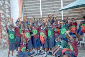 Our happy STEM girls at the excursion.