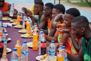 Some refreshments at the end of the day.