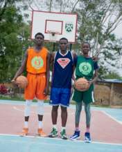 Our MVPs at the clinic with Samson.