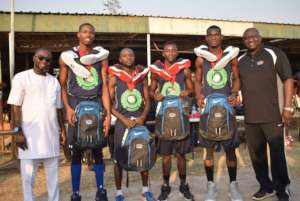 Winners of the 3 and 3 contest. Seniors