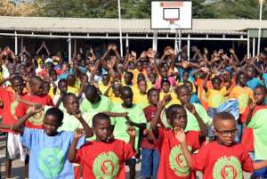 Over 450 Kids at the clinic grand finale.