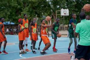 Instruction on the basics of basketball