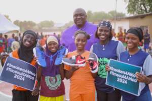 Girls around Minna benefitted also