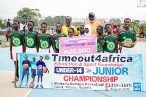 3rd place team winner with Coach Isa.