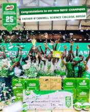 Celebrations at the Milo championship