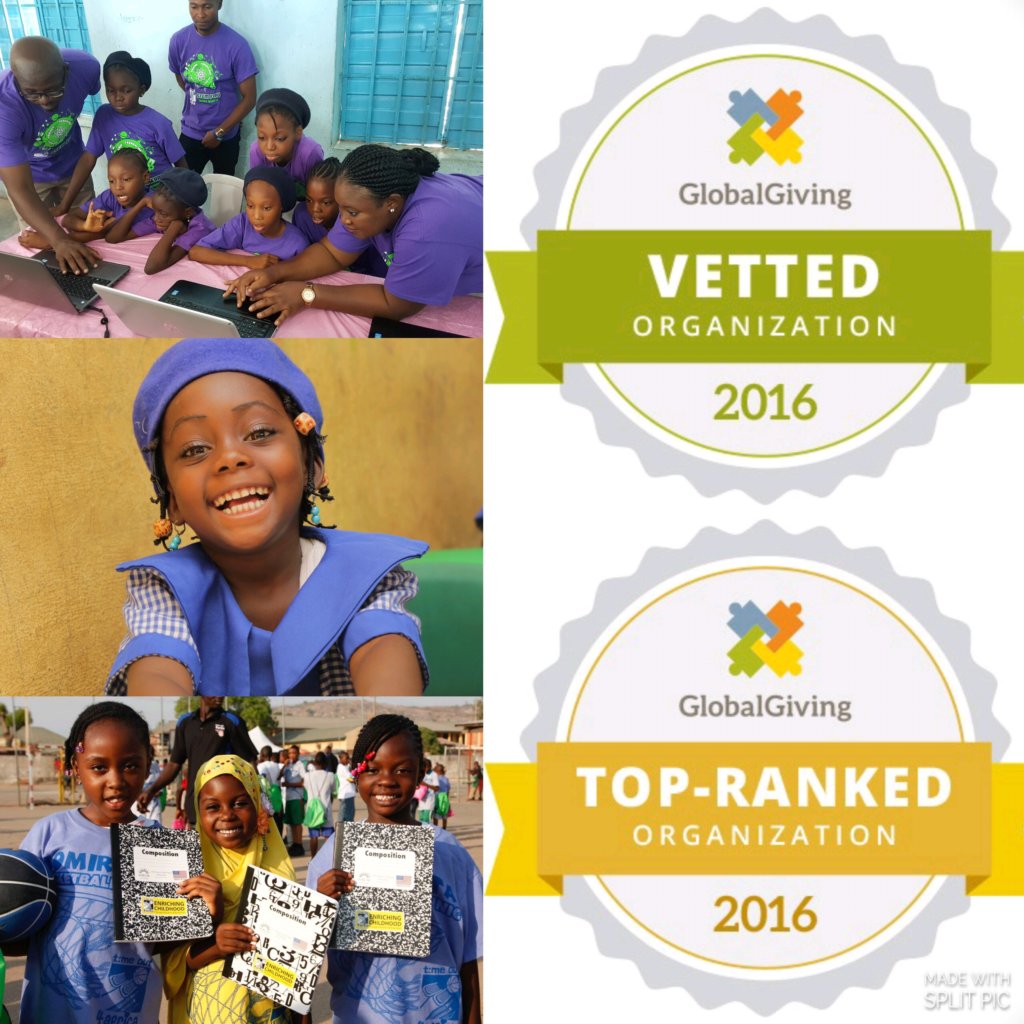 Basketball Clinic for 500 school kids in Nigeria