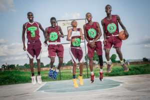 Basketball Clinic for 500 school kids in Nigeria