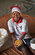 Liberia feed mill worker