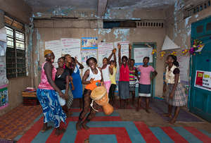 Girls empowerment club in Sierra Leone