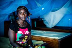 Kulako, an Ebola survivor in Sierra Leone