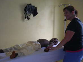 Patient recieving infusion