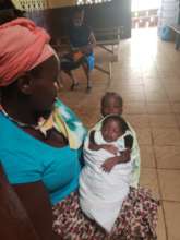 Madonna & Child at Clinic for Post Natal Care