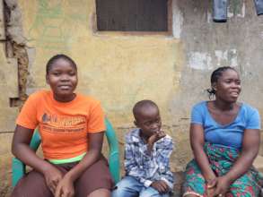 Momma N recepient of Microloan to her family