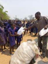 MOSQUITO NETS ARE GIVEN TO SCHOOL CHILDREN