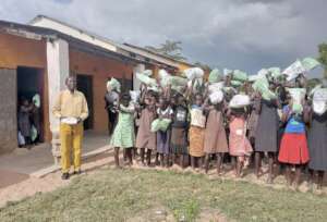 Mosquito donation - Chinkozya School