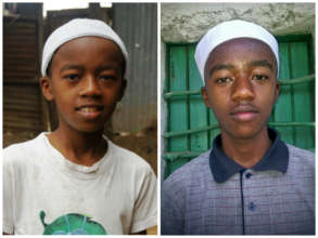Daniel in 2013 & 2015