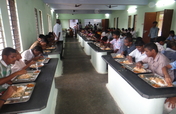 Healthy food for 300 visually challenged children