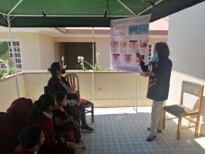 Beba explains dental treatment for longterm study