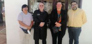 Aleida Poma, Dr. Duffin, Connie Delong, Alejandro