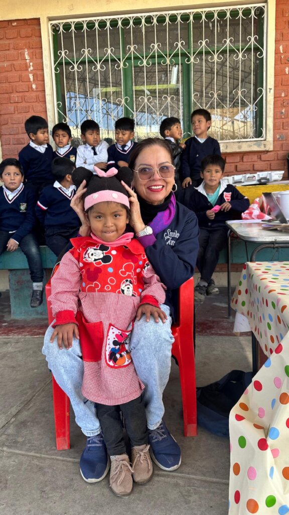 Amanda (Beba) & child from Marquina dental project