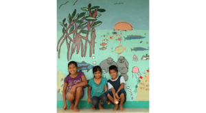 Raising awareness about manatee habitat
