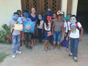 Annalisa with performers & Griselda from FUNDAECO