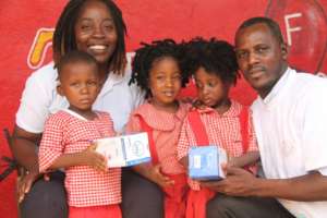 Thermometers Giveaway to Beautiful Elem Students