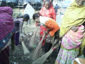 Cleanliness Campaign in Slums