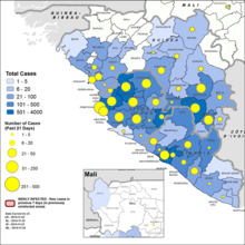 Ebola Case Map