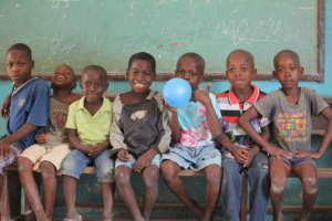 Children in Taylor-ta Village